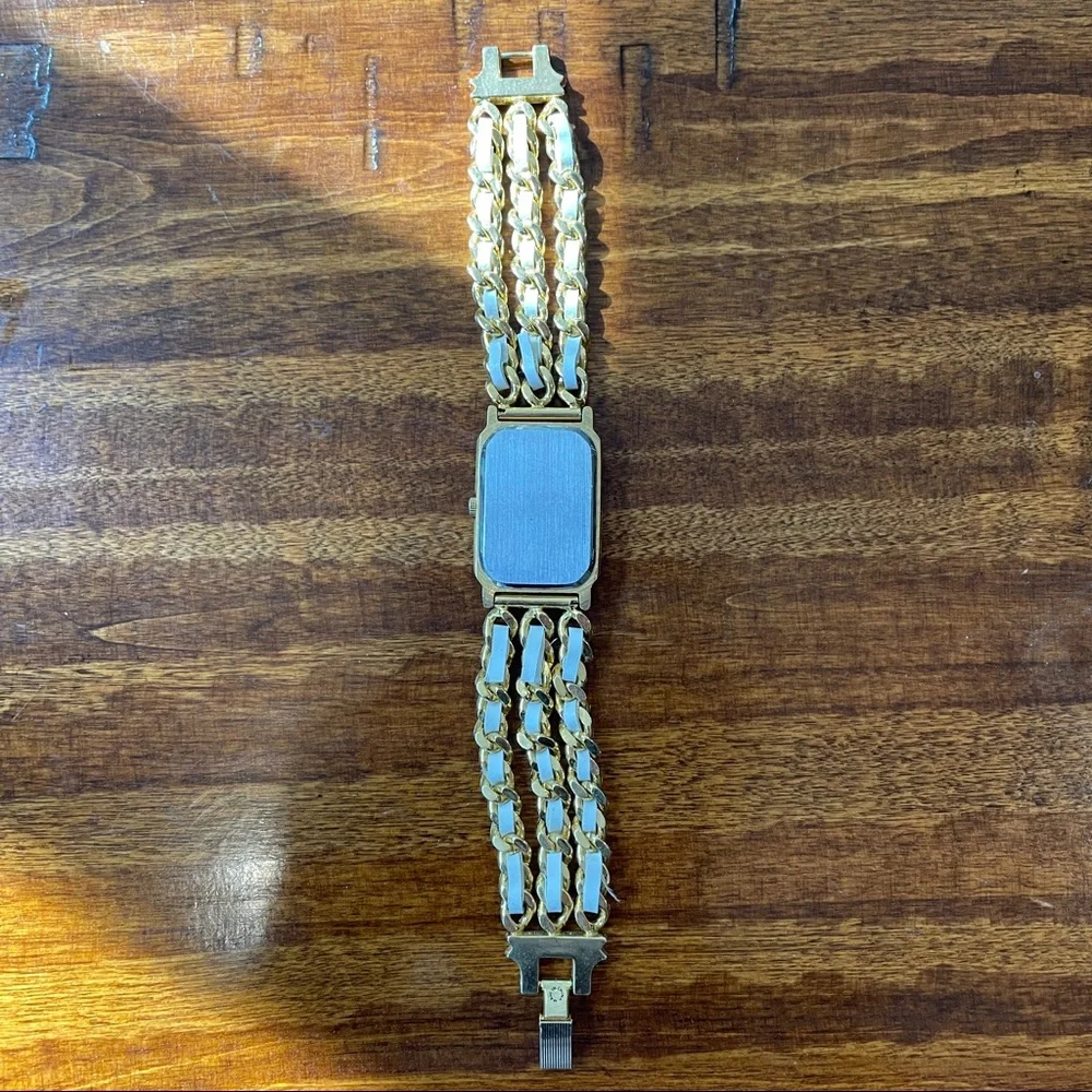 Xanadu Quartz watch in gold tone with embellishments
